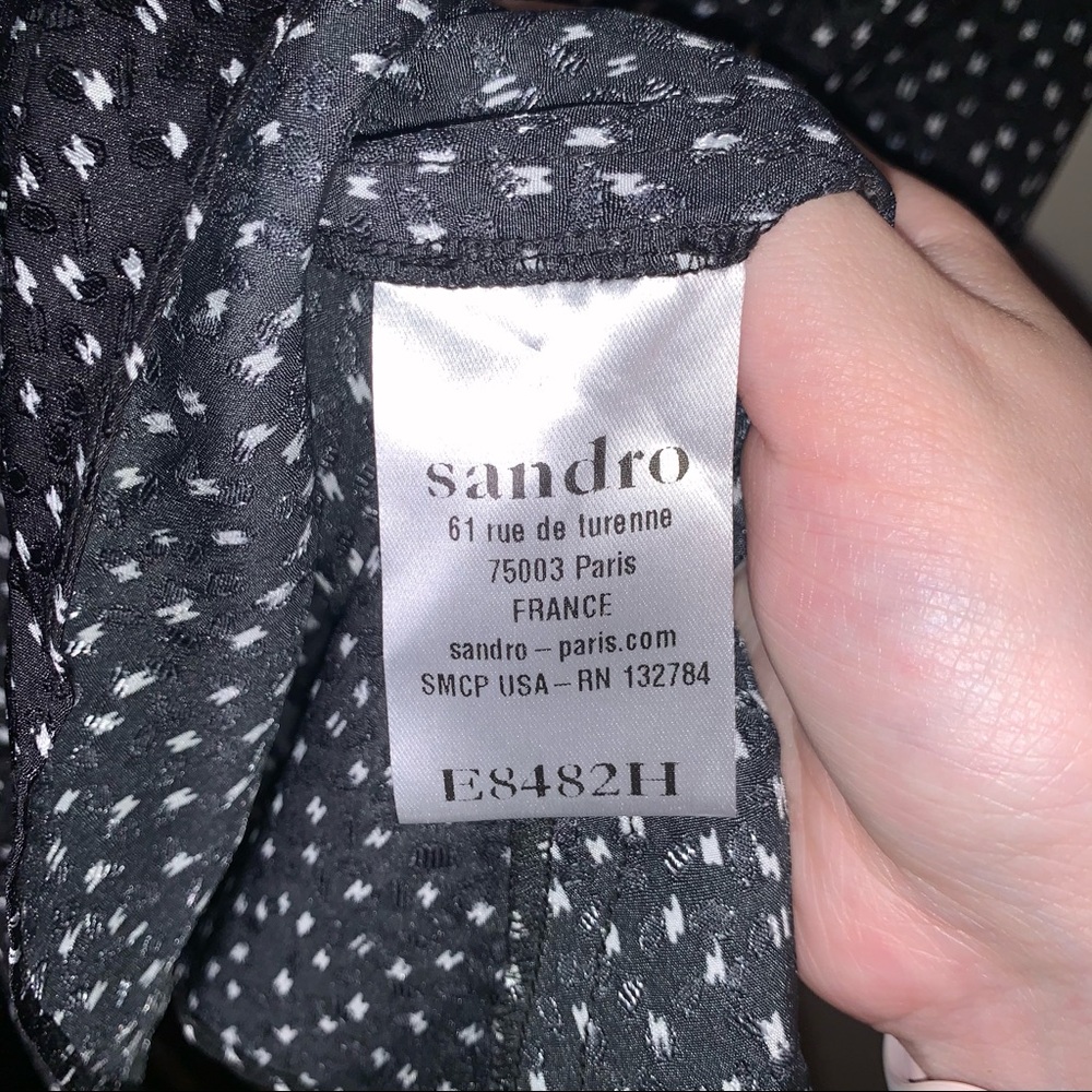SANDRO PARIS patterned blouse - Picture 5 of 5